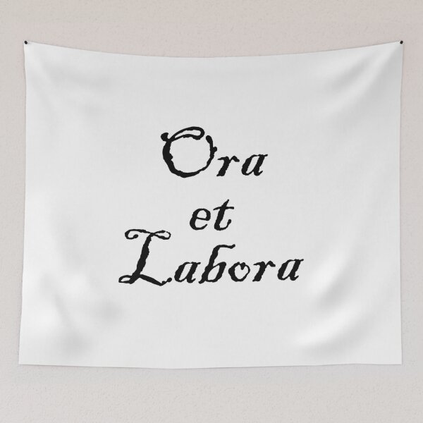Item preview, Ora et Labora designed and sold by Fiona Doyle.
