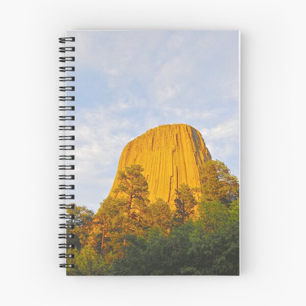 Item preview, Devil's Tower, Wyoming, with the Sun Catching the Rock designed and sold by 2CrabbySisters.