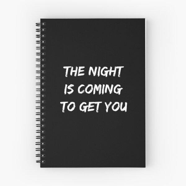 Item preview, The Night Is Coming To Get You Halloween Holiday Design designed and sold by at85productions.