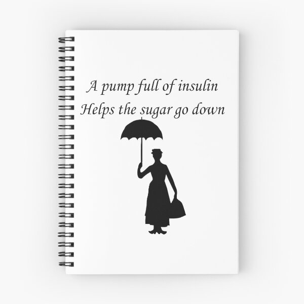 Item preview, A Pump Full Of Insulin  Helps The Sugar Go Down designed and sold by CatGirl101.
