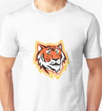 Bengal Tiger Head Mascot Unisex T-Shirt
