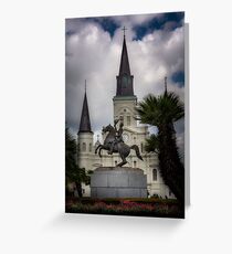 General Of New Orleans Greeting Card