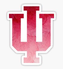 IU Ombre Logo Sticker