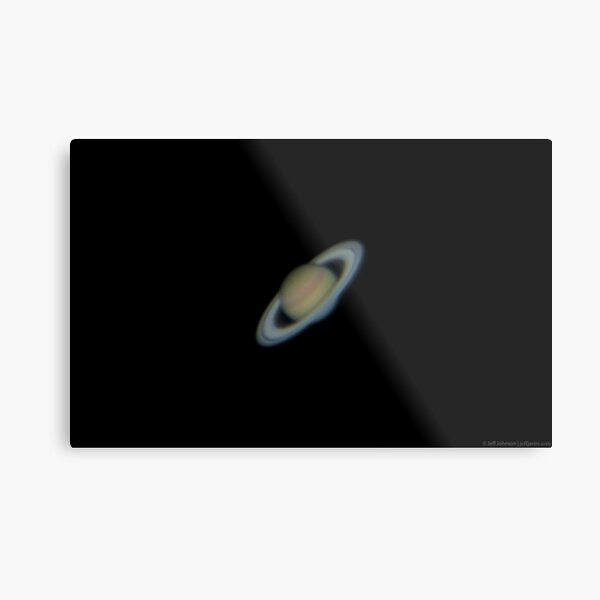 Saturn - From backyard in New Mexico Metal Print