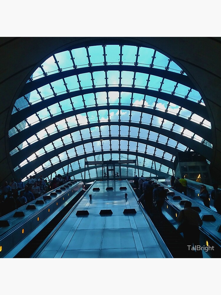Canary Wharf station, London - Beautiful modern architecture by TalBright