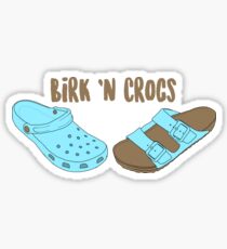 Birk 'n Croc Sticker