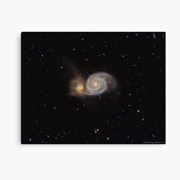 M51 - Whirlpool Galaxy Canvas Print