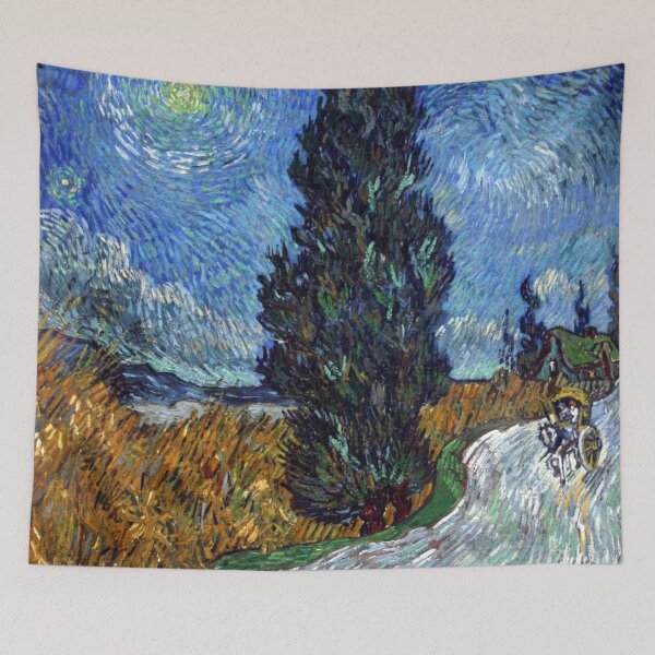 Item preview, Van Gogh: Country Road in Provence by Night designed and sold by The Art Collector.
