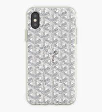 White Graph iPhone Case