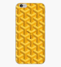 Yellow Graph iPhone Case