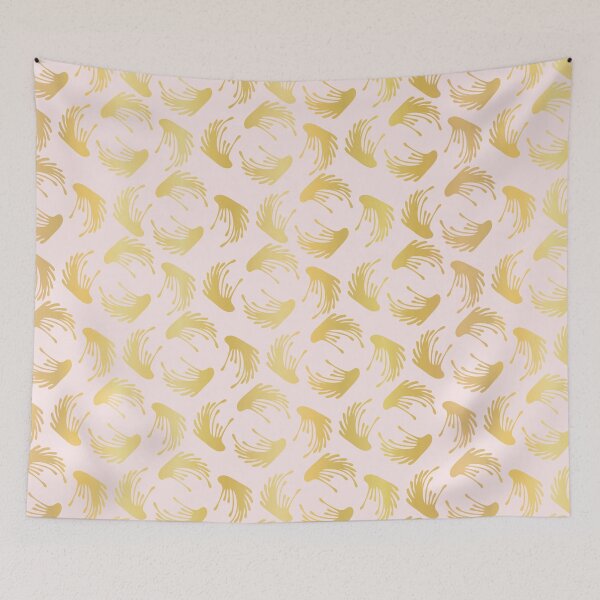 Item preview, Luxe Rose Gold Foil Leaf Swirl Seamless Vector Pattern, Drawn Damask designed and sold by Limolida.