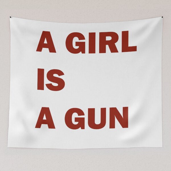 Item preview, A Girl Is A Gun designed and sold by vintage-glow.
