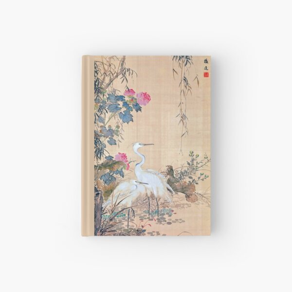 Item preview, Egrets, Peonies, and Willows (Restored Japanese Artwork) designed and sold by PromoteProgress.
