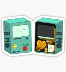 Golden Heart Sticker