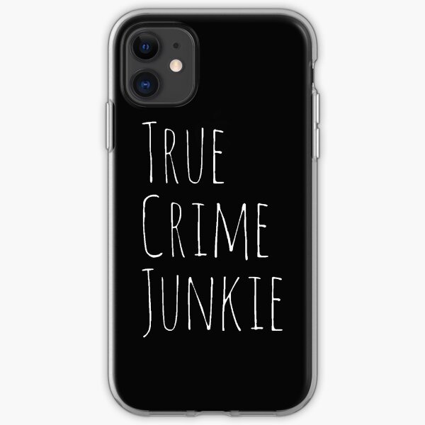 True Crime Junkie iPhone Soft Case