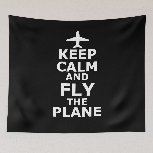 Item preview, KEEP CALM AND FLY THE PLANE funny pilot designed and sold by snowry.