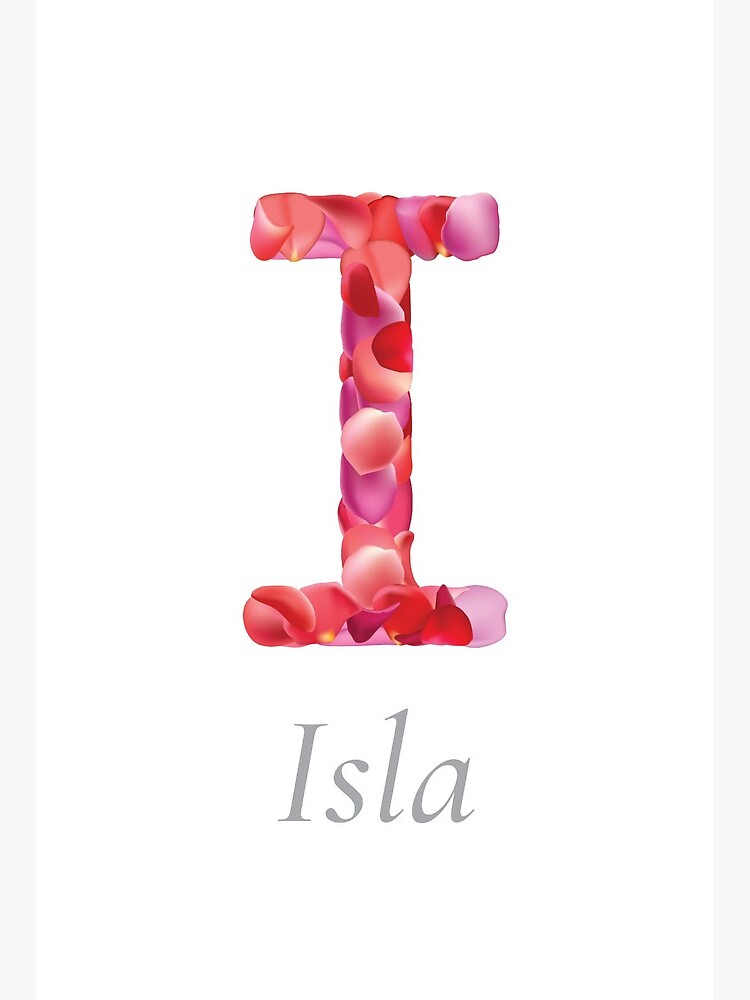 Isla  Name Art Print
