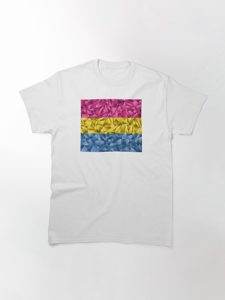 Alternate view of Abstract Pansexual Flag Classic T-Shirt