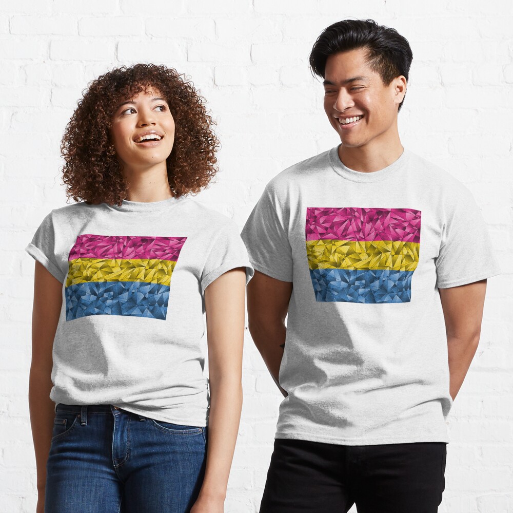Abstract Pansexual Flag Classic T-Shirt
