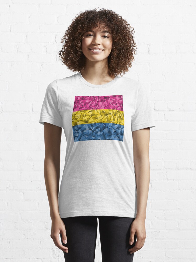 Alternate view of Abstract Pansexual Flag Essential T-Shirt