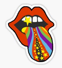 rolling stars Sticker