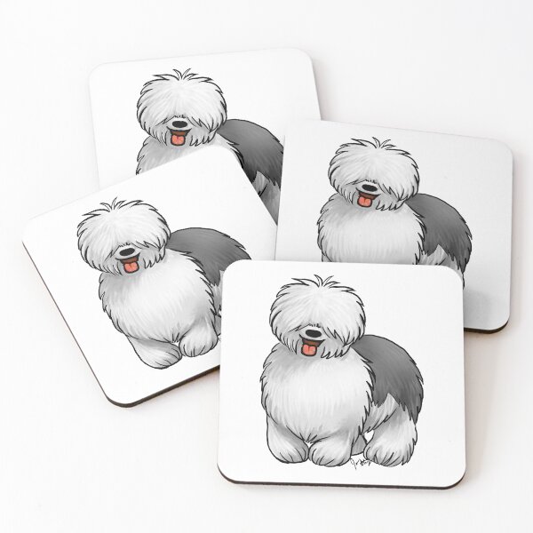 Item preview, Dog - Old English Sheepdog - Blue designed and sold by Jennifer Stolzer.