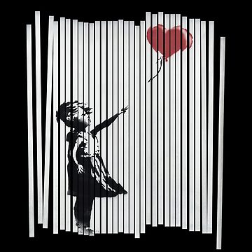 Artwork thumbnail, Hey! I Fixed It! Banksy Shredded Balloon Girl by japdua