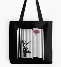 Hallo! Ich habe es repariert! Banksy Shredded Balloon Girl Tote Bag