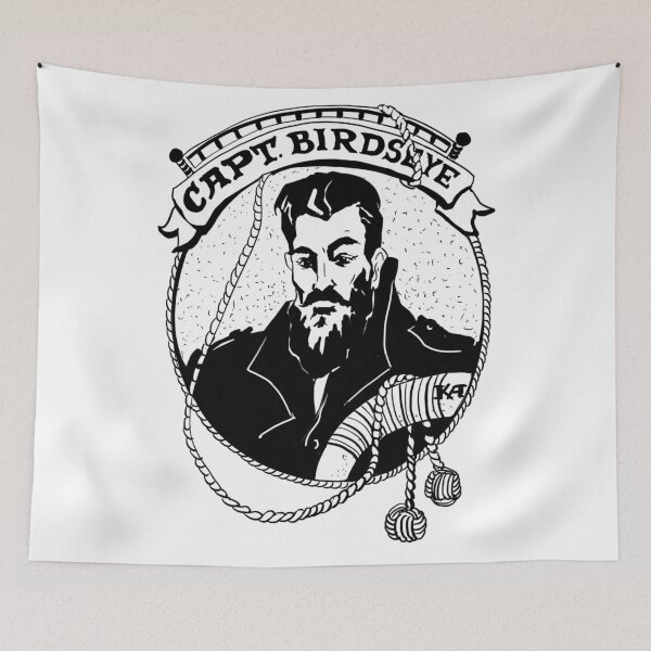 Item preview, Young Captain Birdseye Medallion designed and sold by Ksenia Annis.