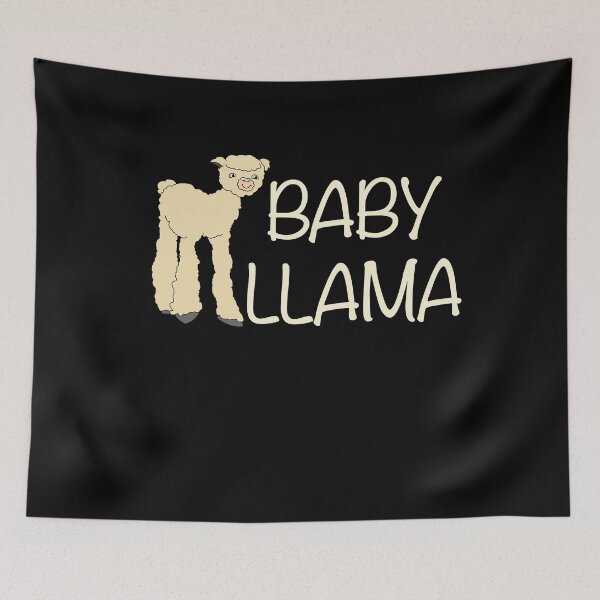 Item preview, Baby Llama Cute Alpaca Farmer Peruvian Pet designed and sold by KNUXX Shop.