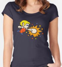 Camiseta entallada de cuello redondo Alex