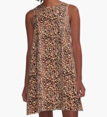 Coffee Beans A-Line Dress
