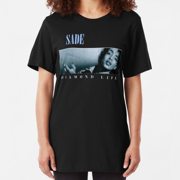 Sade Diamond Life - Transparent Slim Fit T-Shirt