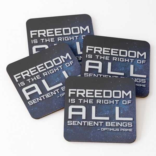 Item preview, Freedom is the Right of All Sentient Beings designed and sold by Evan Isabell.