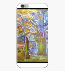 elf-tree my painting Fauve iPhone Case
