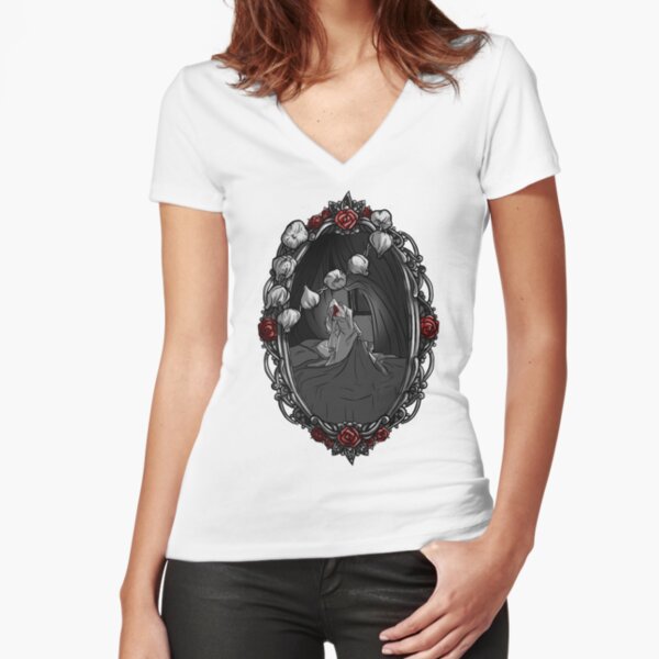 Fitted V-Neck T-Shirt