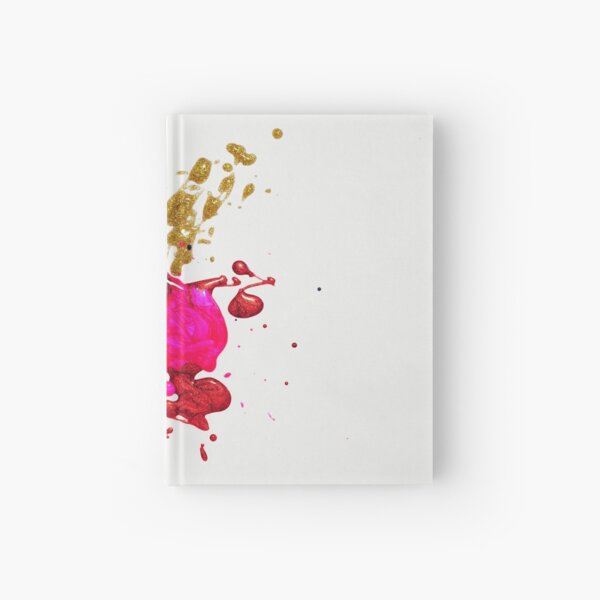 Color Blowing Splash Hardcover Journal