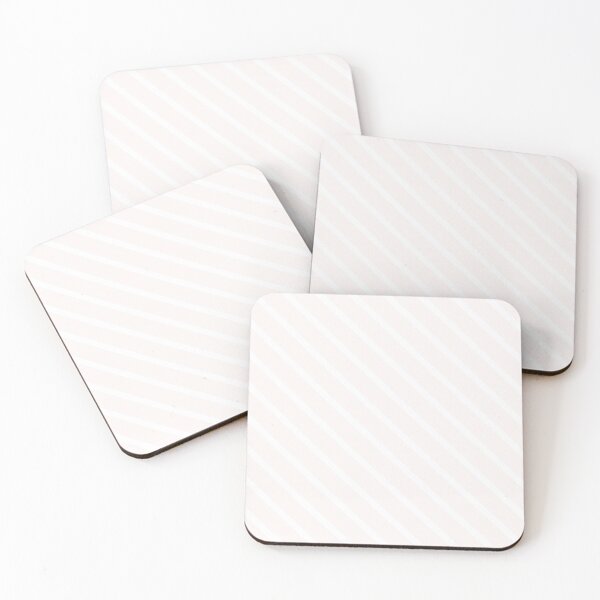 Item preview, Coconut Butter Diagonal Stripes designed and sold by Moonshine Paradise.