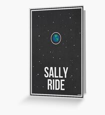 SALLY RIDE- Women in Science Greeting Card