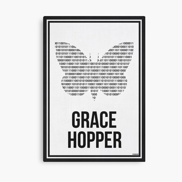 GRACE HOPPER - Women in Science Canvas Print