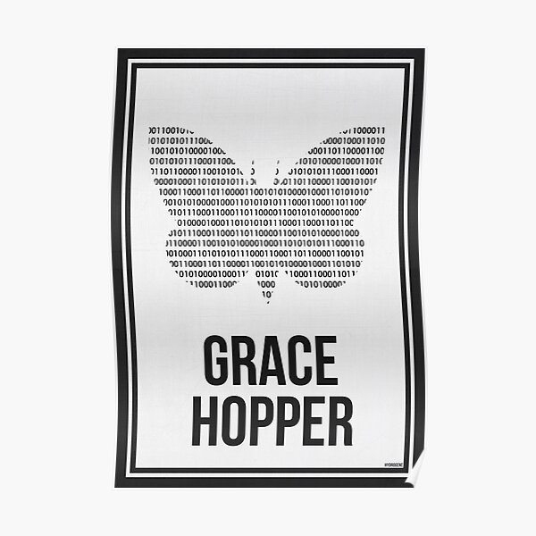 GRACE HOPPER - Women in Science Poster