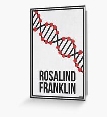 ROSALIND FRANKLIN - Women in Science Greeting Card