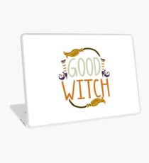 Gutes Hexe-Halloween-T-Shirt Laptop Skin
