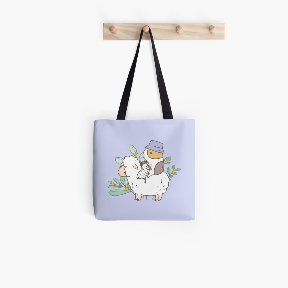 Bubu the Guinea Pig, Knitting Tote Bag