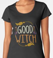 Gutes Hexe-Halloween-T-Shirt Frauen Premium T-Shirts