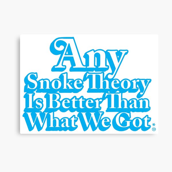 Any Snoke Theory Kenner Logo Canvas Print