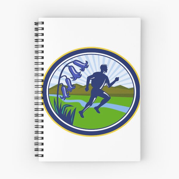 Item preview, Cross Country Runner Oval Retro designed and sold by patrimonio.