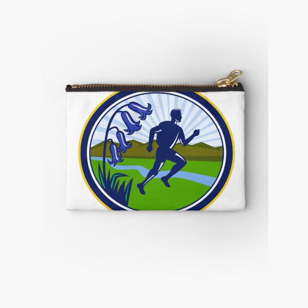 Item preview, Cross Country Runner Oval Retro designed and sold by patrimonio.