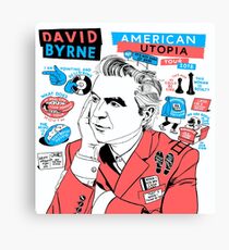 David Byrne Utopia Tour 2018 Gela Leinwanddruck