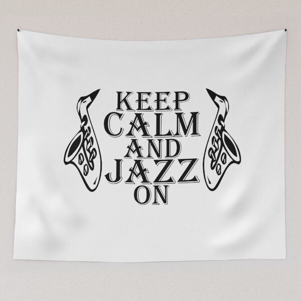 Item preview, Music - Keep Calm and Jazz On designed and sold by design2try.